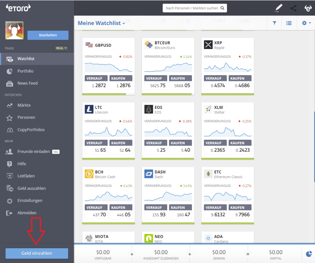 etoro bitcoins kaufen