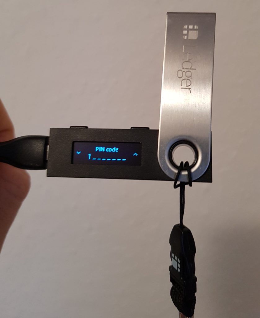 Ledger-Wallet-Nano-S-PIN-Code-Start