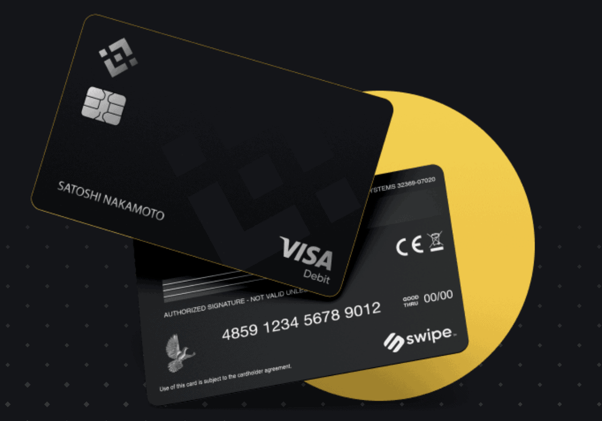 binance buy bitcoin with card