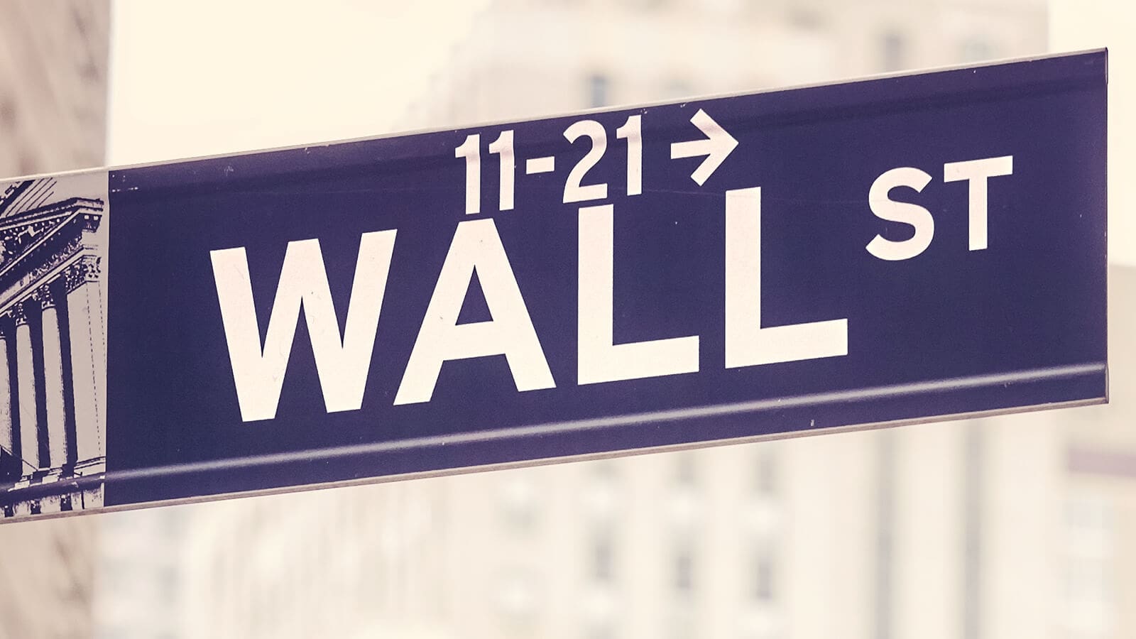 Wall Street Schild