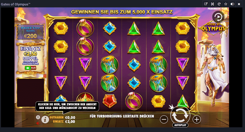coinplay gates of olympus slot
