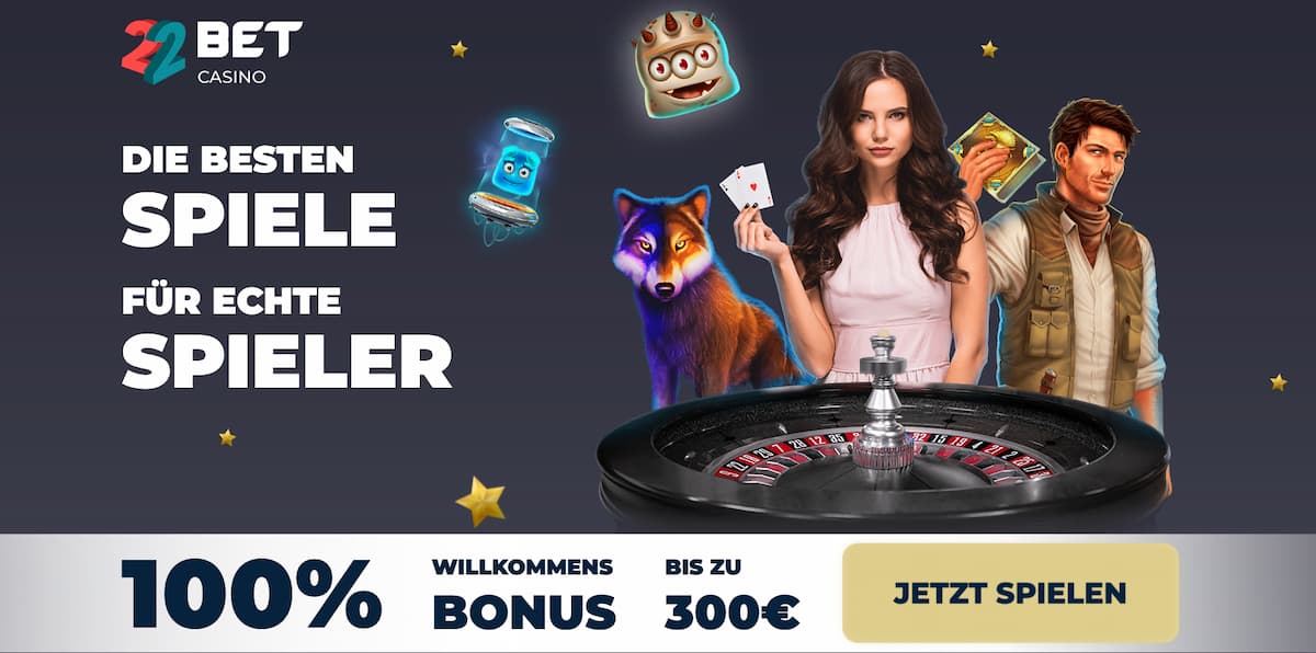 22bet casino bonus