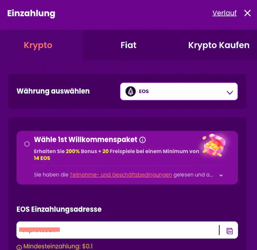 trustdice casino krypto zahlungsmethode