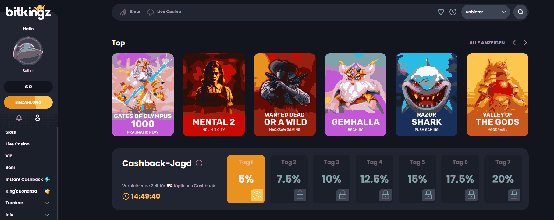 bitkingz-spielangebot