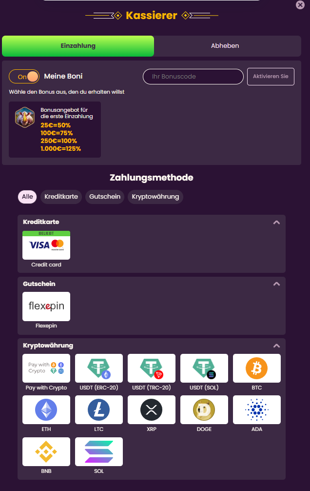 bizzo-casino-einzahlen