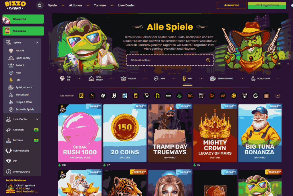 bizzo-casino-spielangebot