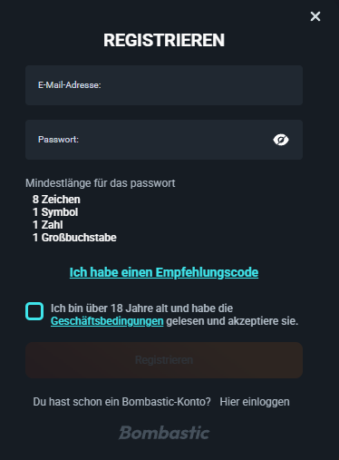 bombastic-registrieren