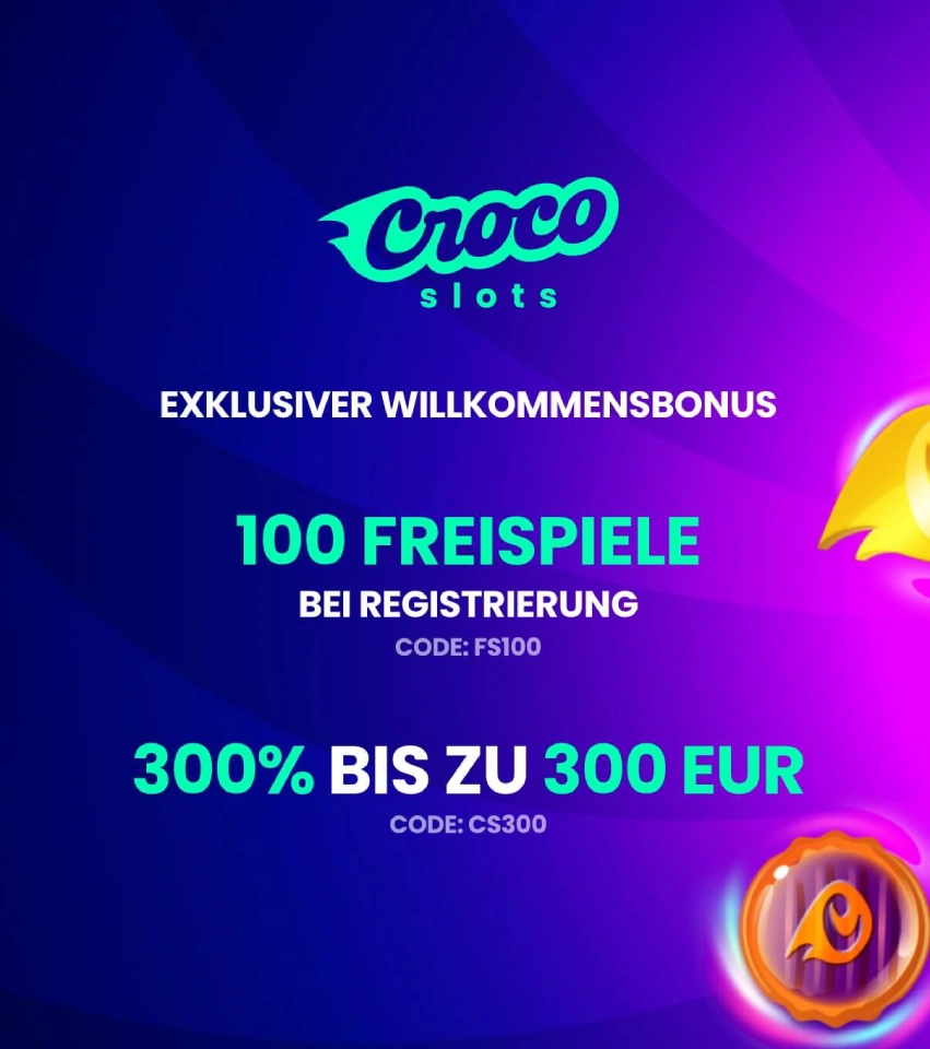 Exklusiver Willkommensbonus Crocoslots