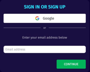 E-Mail Adresse eingeben