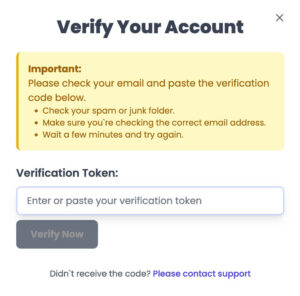 Account verifizieren