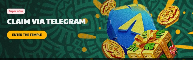 Tikal Casino Telegram Bonus