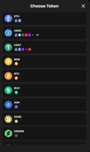 Lucky Coin Einzahlung Schritt 2