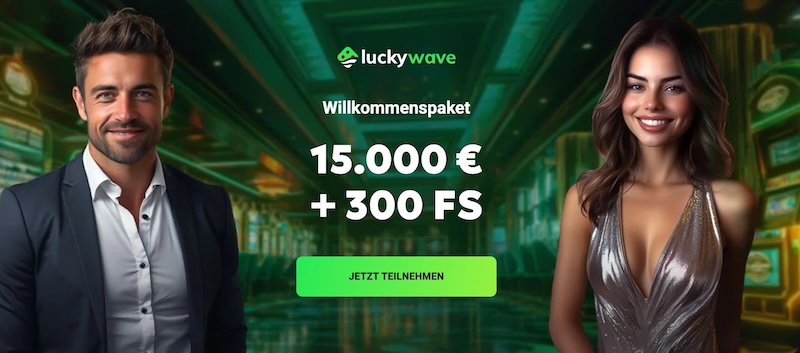LuckyWave Welcome Bonus