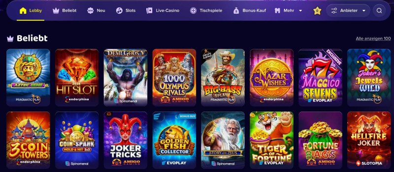 Spielelobby Maggico