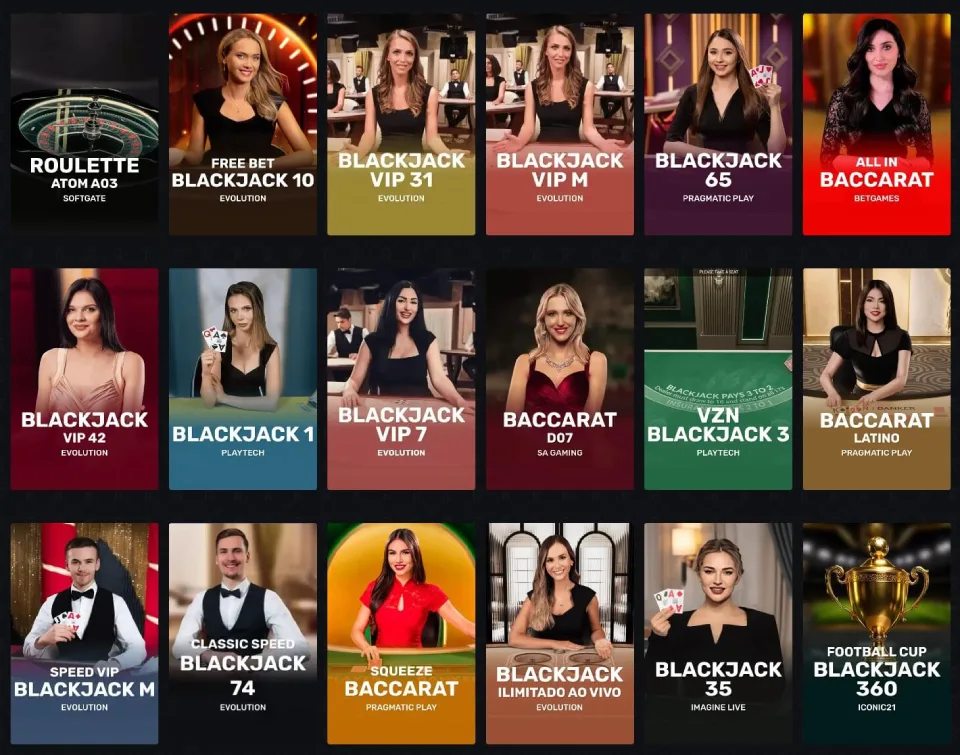 RoyalXO Live Casino Spiele